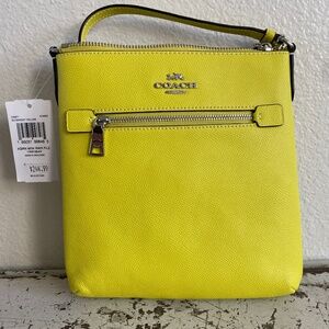 NWT Coach Mini Rowan File Crossbody